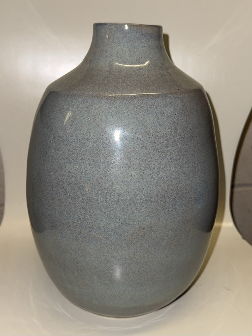 NWT Pottery Barn Reactive Glaze Ombré Blue Vase Decorative Accent/Decor